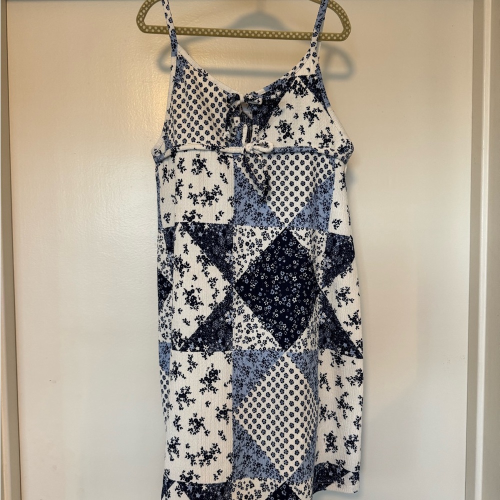 Zara Girls Patchwork Slip Dress size 8